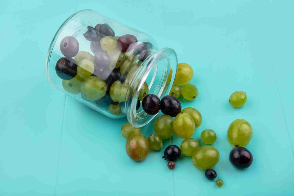 how to store cotton candy grapes in a jar 