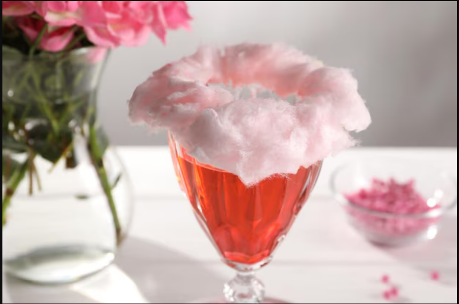 Cotton candy drink
