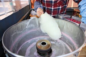 how to use a cotton candy machine
